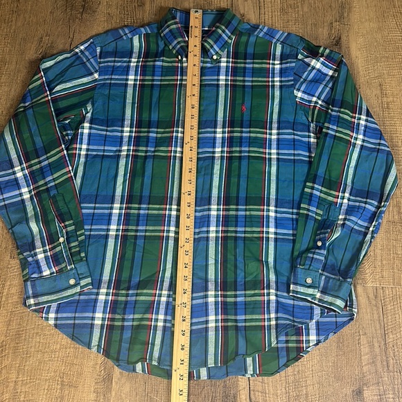 Polo Ralph Lauren button up Flannel classic Fit Men’s size XL - Picture 7 of 14